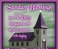 Have a blessed Sunday