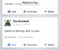Catch no feelings, feel no pain