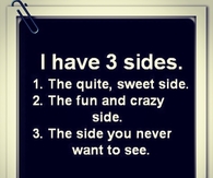 I have three sides