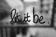 let it be