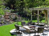 Beautiful Landscaped Backyard