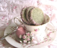 Vintage Teacup and cookies