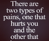 Two types of pains