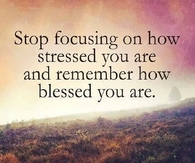 Remember how blessed you are