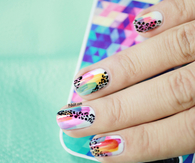 Animal print nails