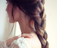 Beautiful braid ponytail