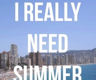 I really need summer now