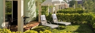 Hotel garden