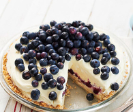 Blueberry cheesecake