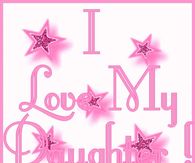 I love my daughter