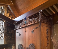 Stunning Wood Wardrobe