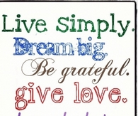 Words to live by