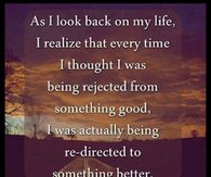 As I look back on my life