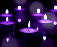 Purple Candles