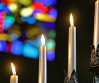 Iron Candle Holder