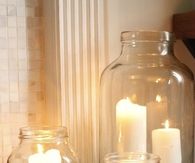 Candles in Jars