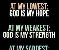 God is always there