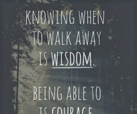 wisdom courage dignity