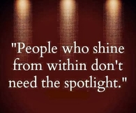 People who shine from within