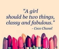 A girl should be two things