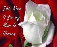 my mom in heaven