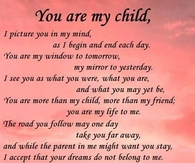 you are my child