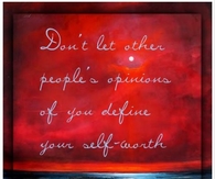Your self worth