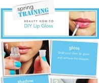 DIY Spring Lip Gloss