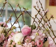 Pretty Pink Table Centerpiece