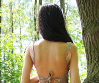 Backless Mini Summer Dress