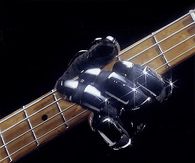 Playing the guitar