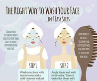 The Right Way To wash Your Face