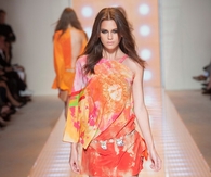 Bright Orange Summer Dress