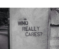 Who really cares