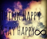 Think happy, stay happy