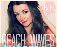 DIY beach waves hair style
