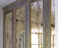 Tarnished looking mirrors