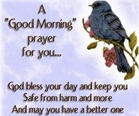 A Good Morning Prayer
