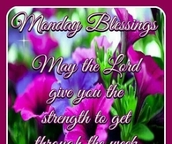 Monday Blessings