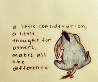 A Little Consideration