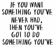 If You Want Something
