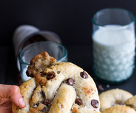 Chocolate Chip Cookie Stuffed Soft Pretzels.