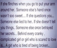 Tired of being broken