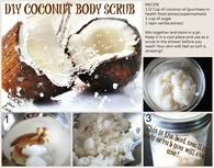 DIY Coconut Body Scrub