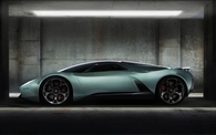 Green Sports Car