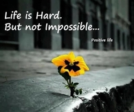 Life is hard but not impossible