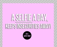 A selfie a day
