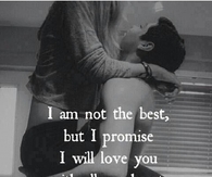 I will love you with all my heart