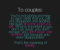 To couples