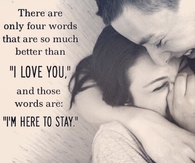 Im here to stay